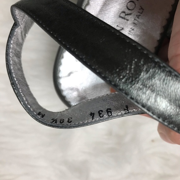 TARYN Rose 🌹 Heel Ankle Strap Sandal Shoes - Picture 6 of 7